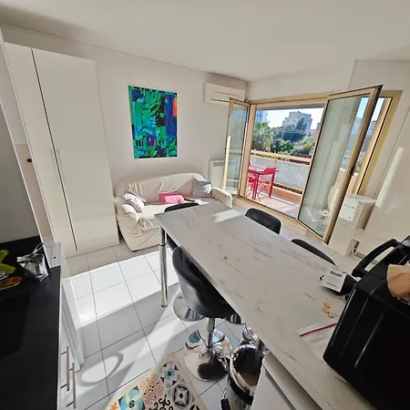 公寓 , Entre Cannes Et Antibes A Pied, Gare, Piscine, Garage Prive 戈尔夫瑞昂